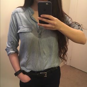 NWT Gap Tencel Tunic Shirt size XS