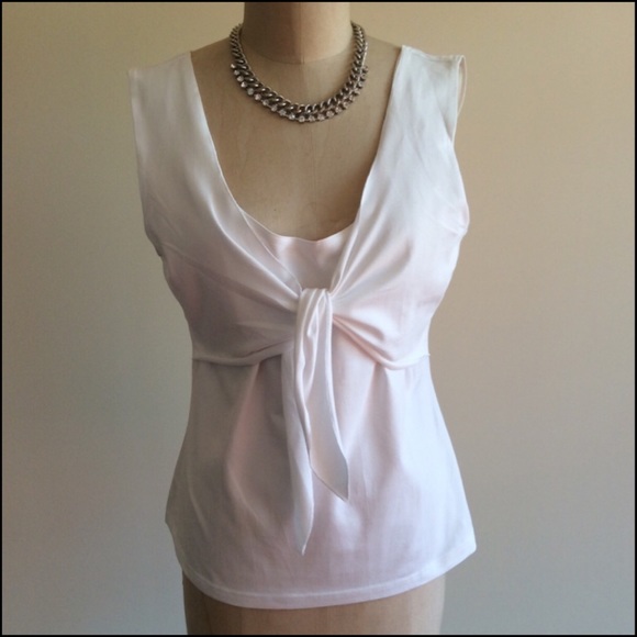 nicole  Cute Tie Front Tank