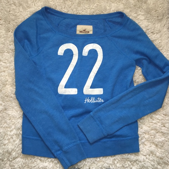 Blue Hollister Pullover