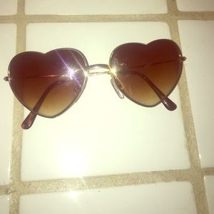American Eagle heart sunglasses