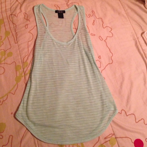Seafoam Jeweled Tank