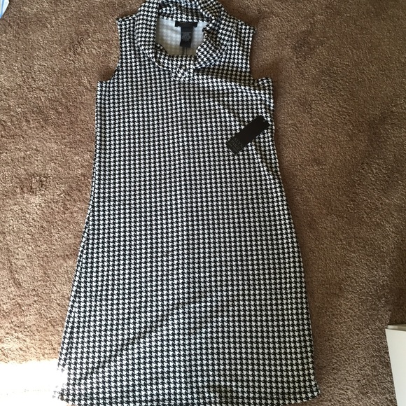 Houndstooth dress