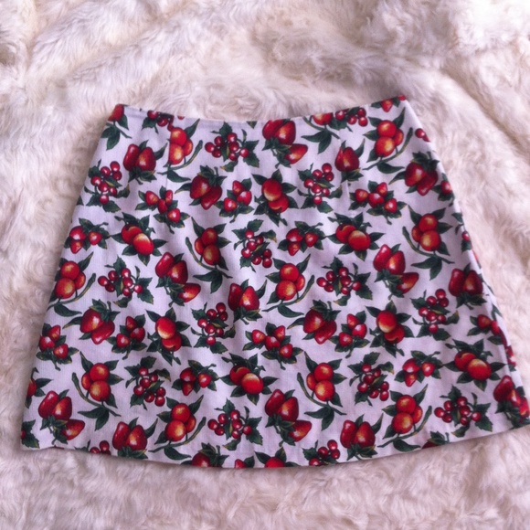 Vintage Fruit Skirt