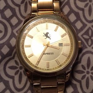 NEW Express Men's Gold Watch