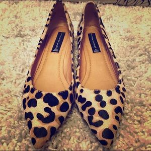 Steven by Steve Madden animal print flats