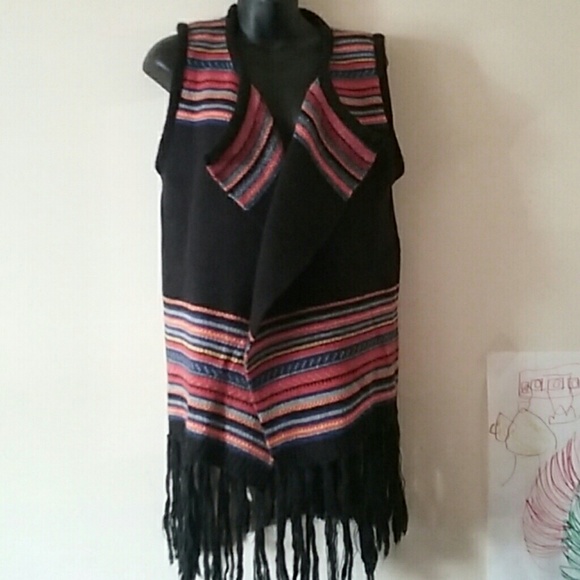 Vintage Sweater type poncho, shrug, wrap, vest