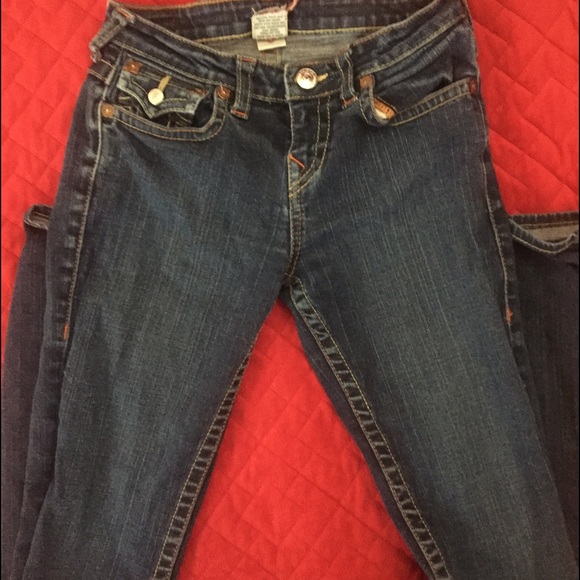 Dark wash True Religions!!