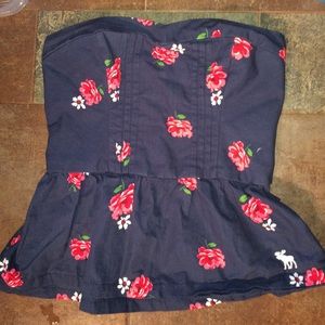 Abercrombie & Fitch strapless top