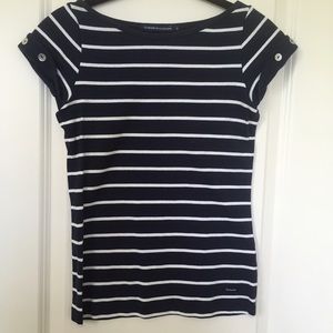 Anthropologie Tops - Le Phare de la Baleine Navy Striped Tee | Anthro Anthropologie Tops - Le Phare de la Baleine Navy Striped Tee | Anthro