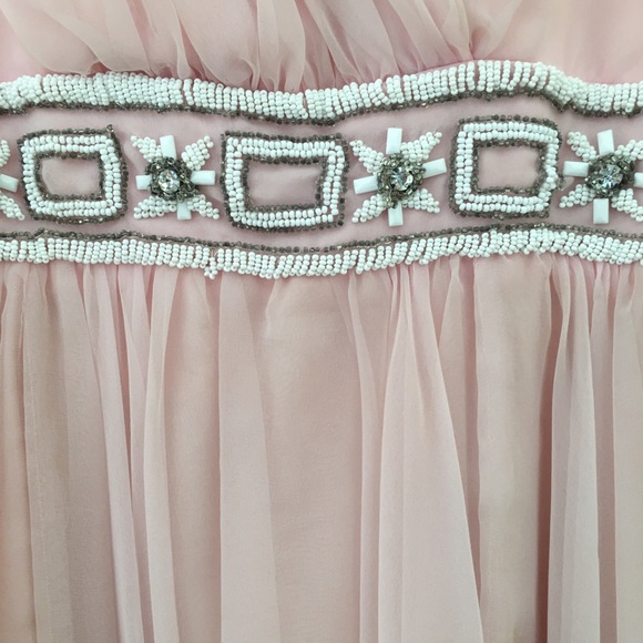 Vintage Bullocks Wilshire Dress W Beading Detail