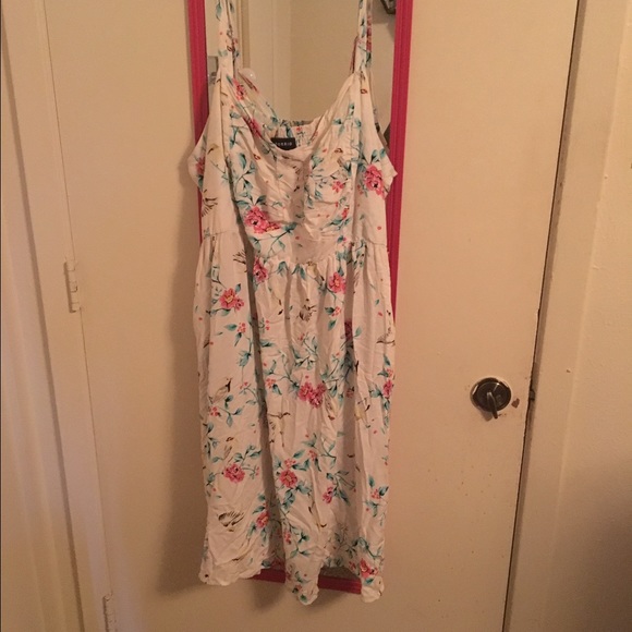 Torrid Floral print dress with pockets
