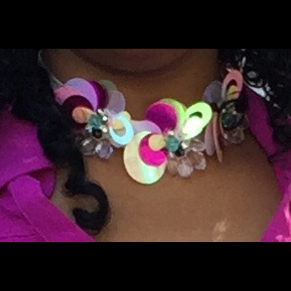 ASOS flower choker. Statement piece