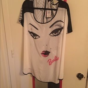 Torrid Barbie shirt size 5 *NWT*