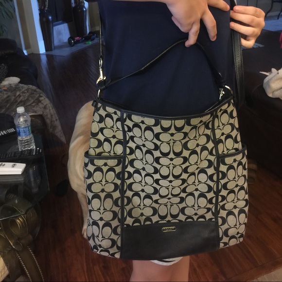 Authentic coach purse