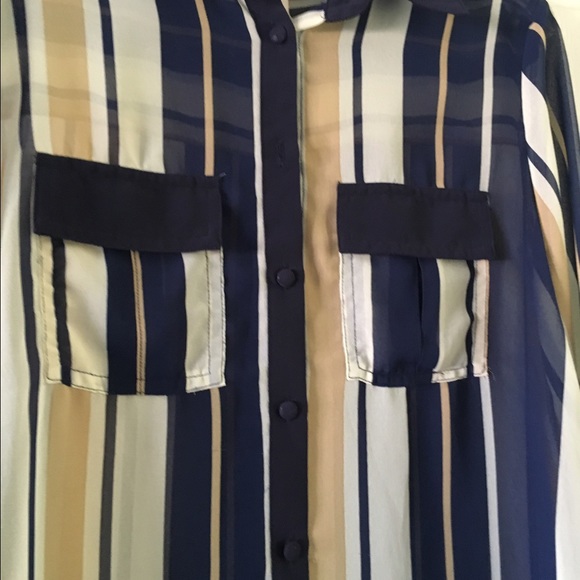 High low pattern blouse - Picture 2 of 4
