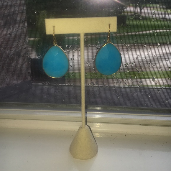 Stella & Dot Blue Earrings. MAKE OFFERS.