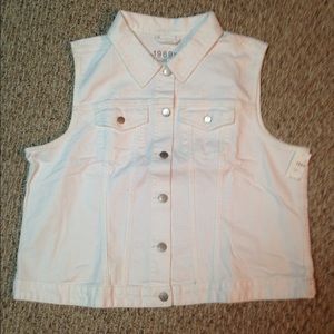 Denim vest