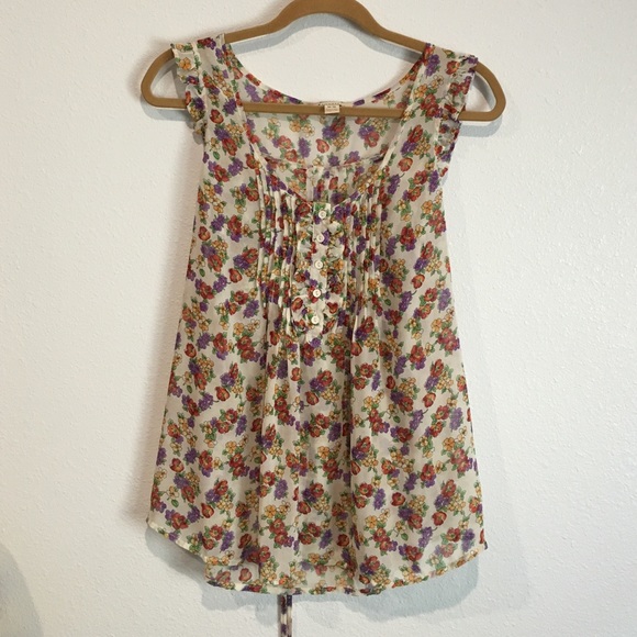 A Floral Blouse