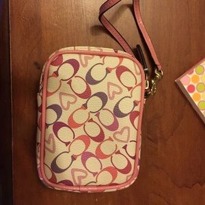 Coach wristlet
