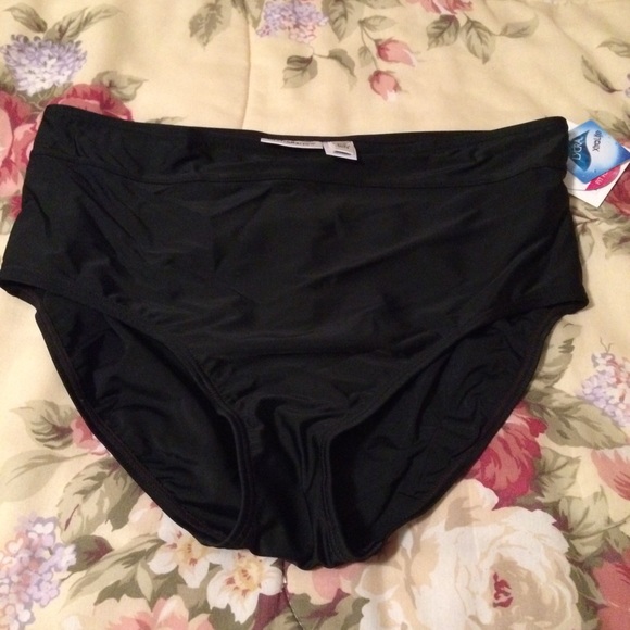 Tankini bottom black NWT 20W