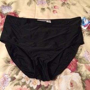 Tankini bottom black NWT 20W