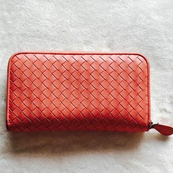 Bottega Veneta Handbags - Authentic Bottega Veneta Zip-Around Wallet