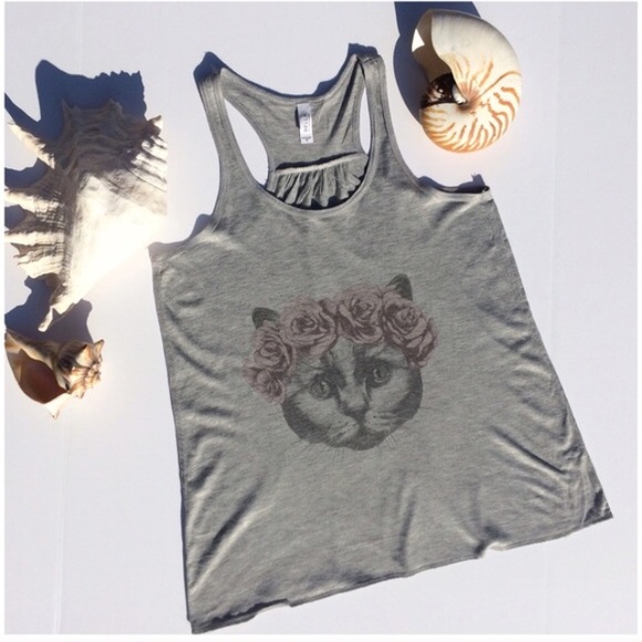 BOHO KITTY GIRL TANK TOP