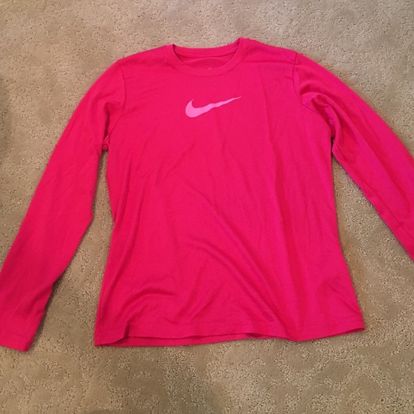 Nike Kids Workout Longsleeve Shirt - Picture 1 of 1