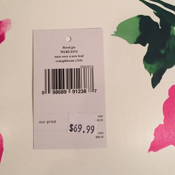 NWT Kate Spade Turn Over a New Leaf GIA - Picture 2 of 4