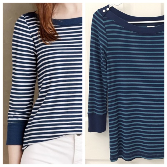 Anthropologie Striped Top