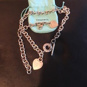 Tiffany bracelet and necklace set. $300 for both.