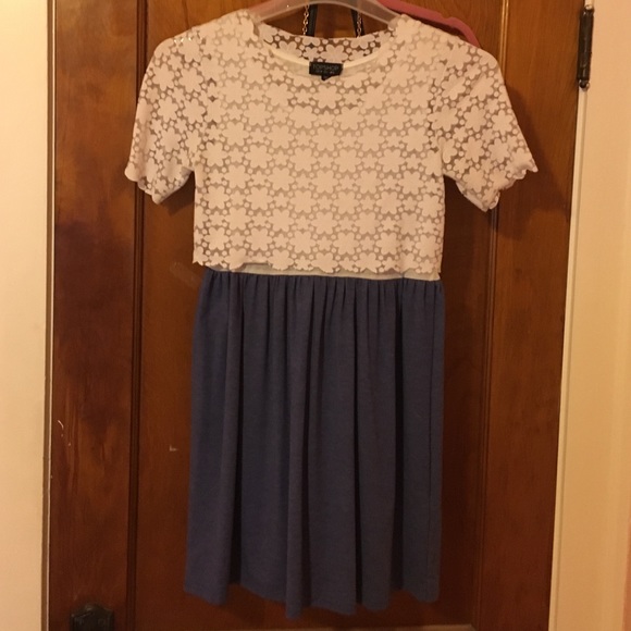 Topshop overhang dress