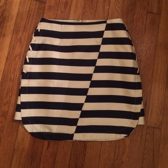 Striped Maeve skirt from Anthropologie