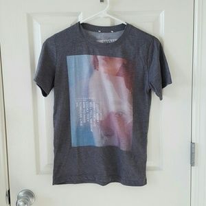 Zara grey graphic tshirt