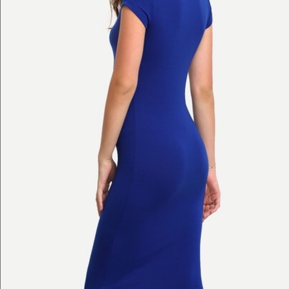 Blue dress