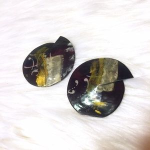 Handmade Leather Earrings