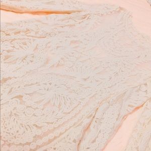 Lace Thin See Through Top Tunic