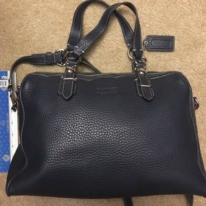 Navy blue Coach bag