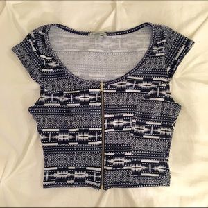 Tribal Crop Top