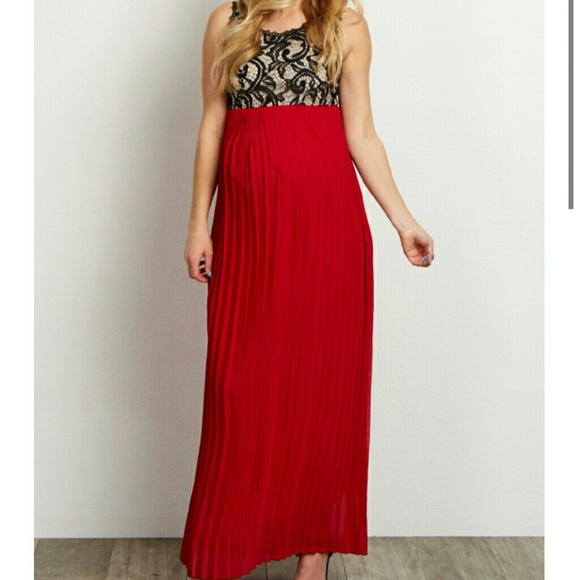 Maternity Maxi dress from PinkBlush