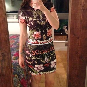 Topshop bodycon dress size US 8