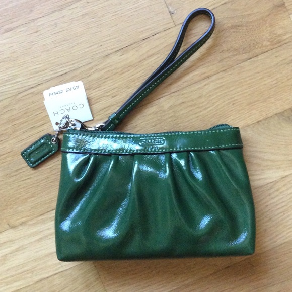 Coach Patent Leather Wristlet
