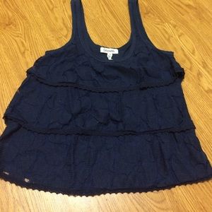 navy blue tank top