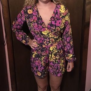 ASOS floral jumpsuit size 6