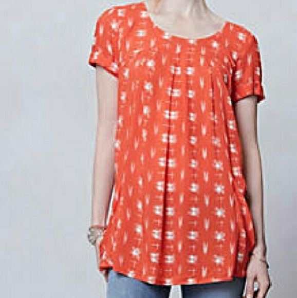 Anthropolgie Holding Horses Tunic