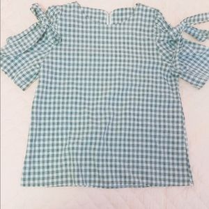 Cute Check/Plaid Shirt Korea Style