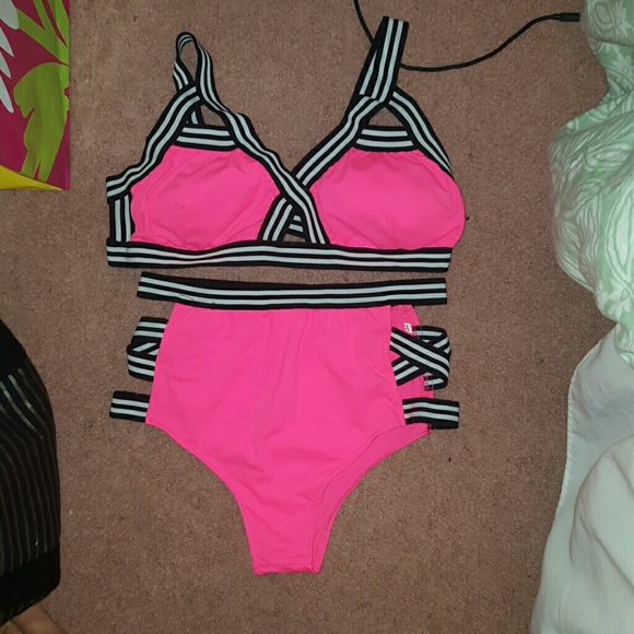 Never worn pink bikini