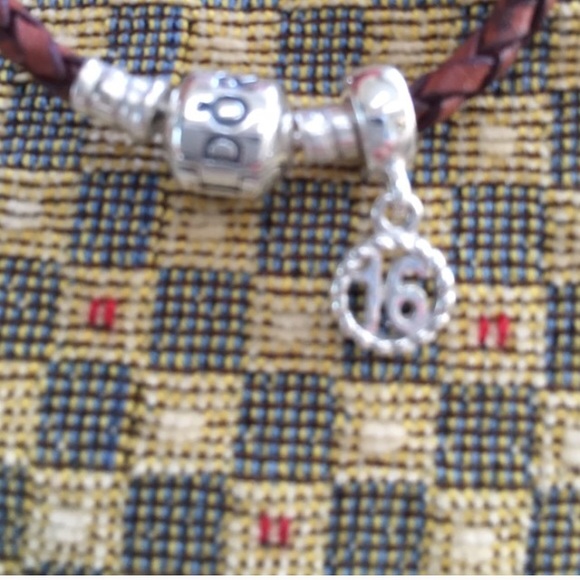 PANDORA ROPE BRACLET AND PANDORA SWEET 16 CHARM - Picture 3 of 4