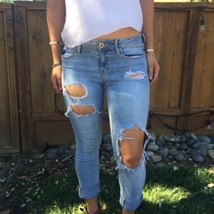 Ripped jeans