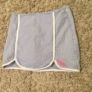 Lilly Pulitzer seer sucker skort